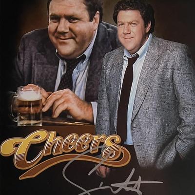 Cheers George Wendt signed photo
