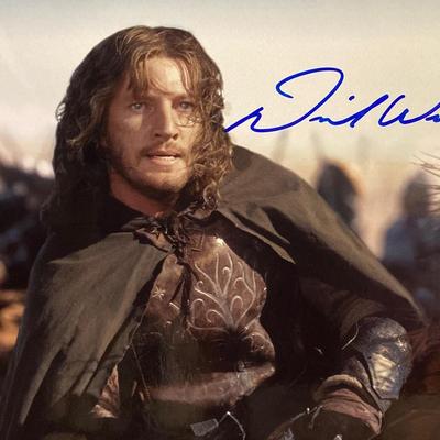 The Lord of the Rings David Wenham signed movie photo