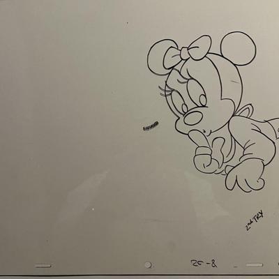 Disney Minnie Mouse sericel