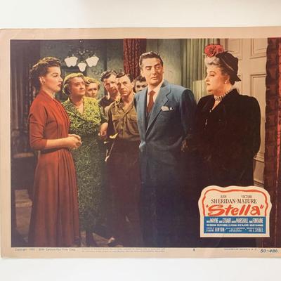 Stella original 1950  vintage lobby card