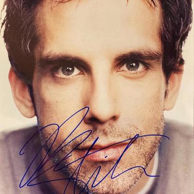 Ben Stiller signed photo