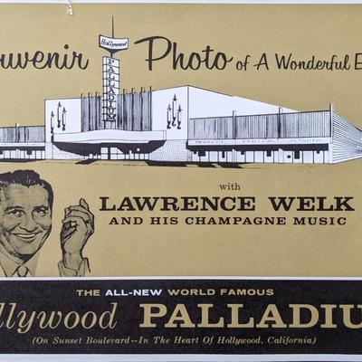 Lawrence Welk Signed Souvenir Envelope