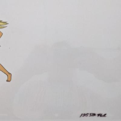 Jana Of The Jungle Original Animation Cel