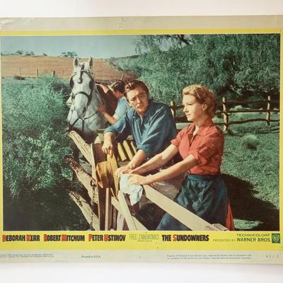 The Sundowners 
 original 1961 vintage lobby card
