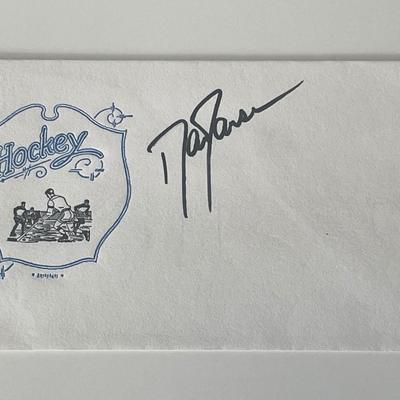 Olympic speed skater Dan Jansen signed cover