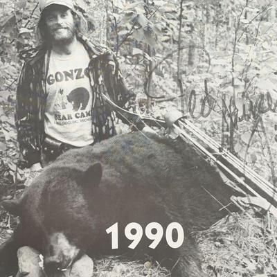 Ted Nugent signed 1990 wall calendar