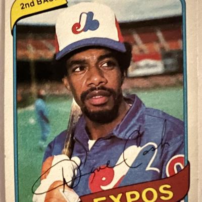 Houston Expos Dave Cash baseball trading card