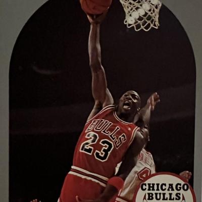 Chicago Bulls Michael Jordan basketball Card