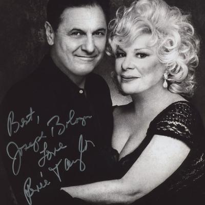 Joseph Bologna and Renée Taylor signed photo