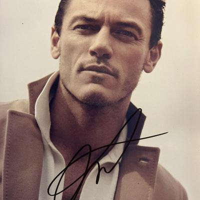 Fast and Furious Luke Evans signed photo