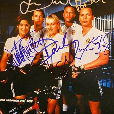 Pacific Blue cast signed photo
