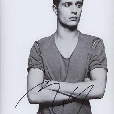 Max Irons signed photo