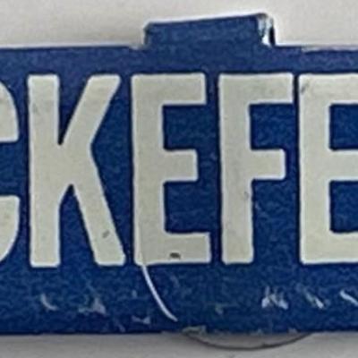 John D. Rockefeller pin