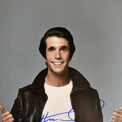 Happy Days The Fonz Henry Winkler signed photo