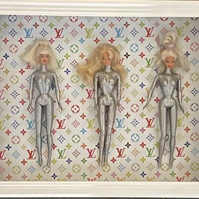  Louis Vuitton Barbie Luxury Fashion Art- one of a kind