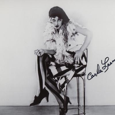 Dracula Carla Laemmle signed photo