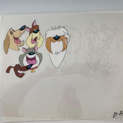 Original cartoon artwork sericel