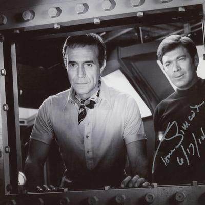 The Green Hornet Tom Simcox signed photo. GFA Authenticated