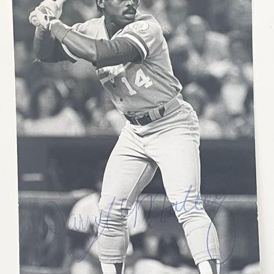 Darryl Motley signed photo post card