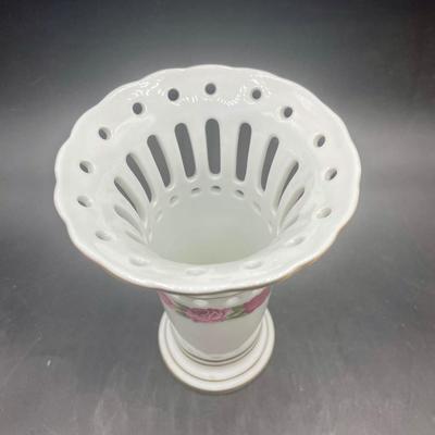 Porcelain China Dried Flower Vase