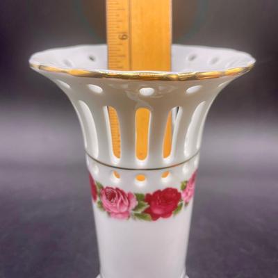 Porcelain China Dried Flower Vase