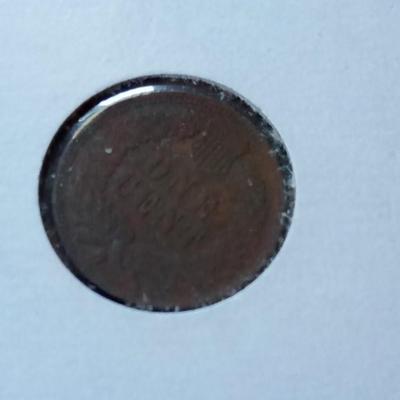 LOT 5 OLD INDIAN HEAD PENNY