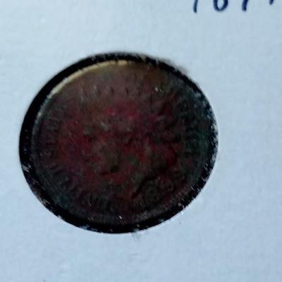 LOT 5 OLD INDIAN HEAD PENNY