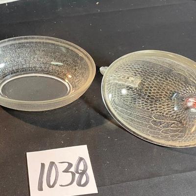 Vintage Hen on Nest Dish