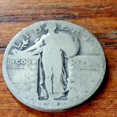 LOT 12 1928 STANDING LIBERTY QUARTER
