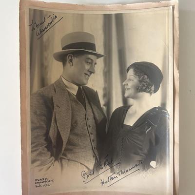 1933 Hatton Manners vintage signed photo