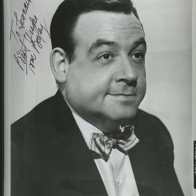 Tom Bosley signed "Love With the Proper Stranger" movie photo