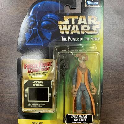 Star Wars unsigned Saelt-Marae action figure