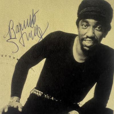 Barrett Strong signed photo 