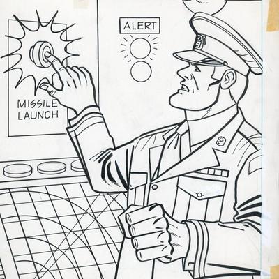 Fantastic Four Original artwork from children's book