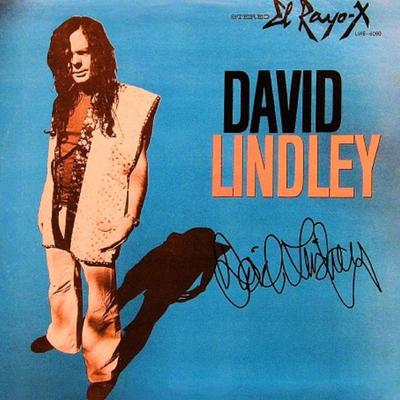 David Lindley signed "El Rayo-X" album