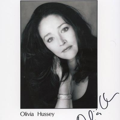 Olivia Hussey signed photo