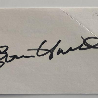 Author Evan Hunter original signature 