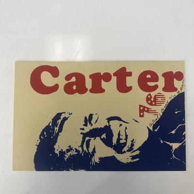 76 Jimmy Carter presidential campaign postcard