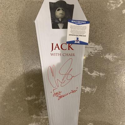 Chris Sarandon Nightmare Before Xmas signed figure