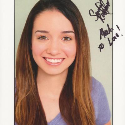 Serena Kashmir signed photo