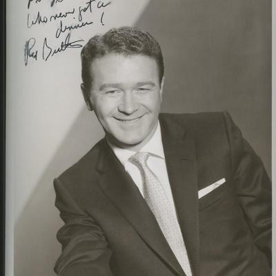 Red Buttons signed photo
