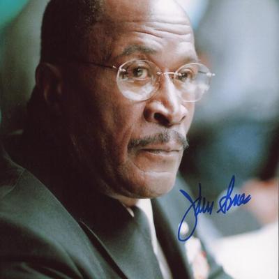 John Amos signed Good Times photo
