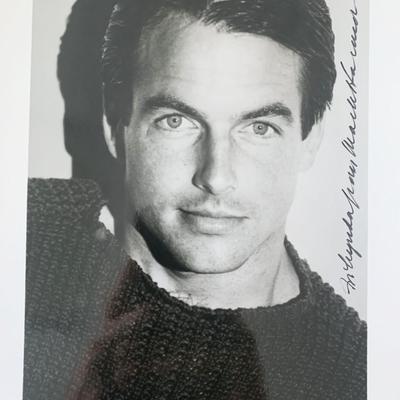 NCIS Mark Harmon signed photo