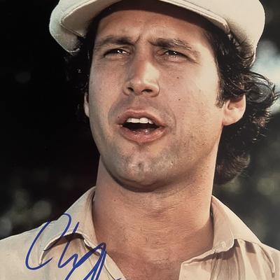 Caddyshack Chevy Chase signed photo