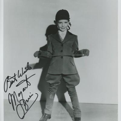 Meet Me in St Louis Margaret O'Brien signed photo