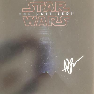 Andy Serkis signed "Star Wars: The Last Jedi" movie photo. GFA Authenticated