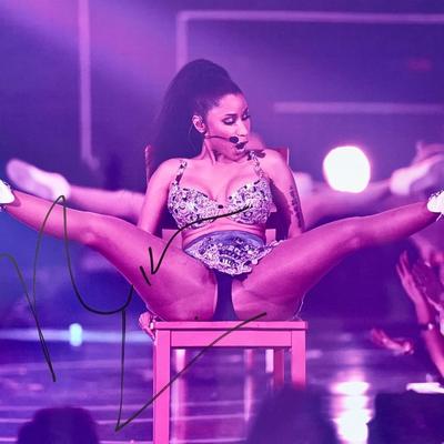 Nicki Minaj signed photo