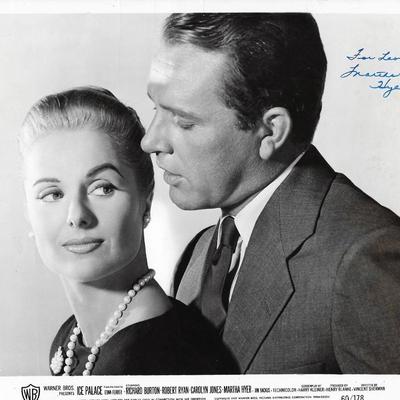 Ice Palace Martha Hyer signed photo