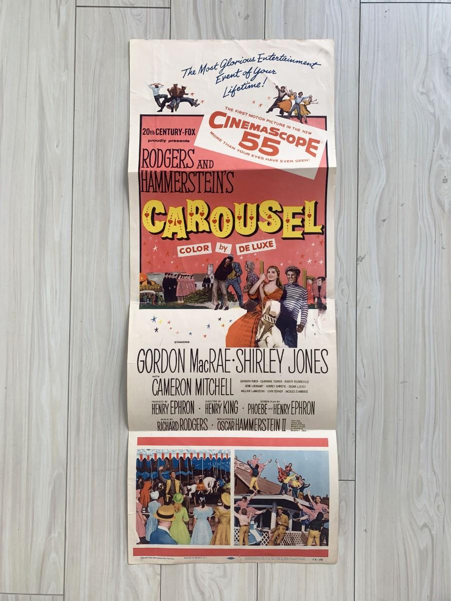 Carousel original 1956 vintage movie poster | EstateSales.org