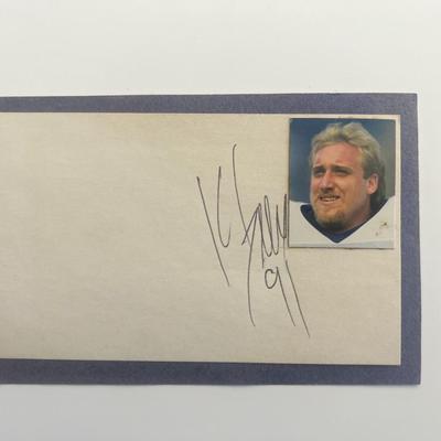Kevin Greene original signature and photo
